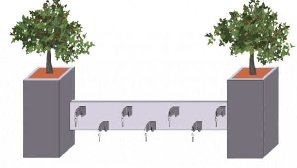 KORITNO S STOJALOM ZA SKIRO